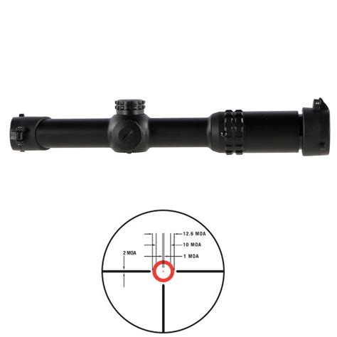 Millett Tactical Dms 1 4x24 Riflescope Illuminated Donut Dot Reticle