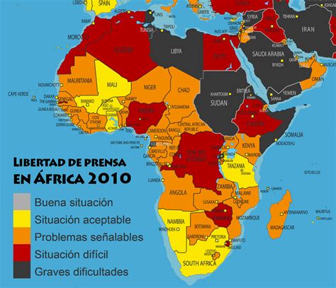 Mapa político coloreado de áfrica. The more useful, interesting and curious maps of Africa ...