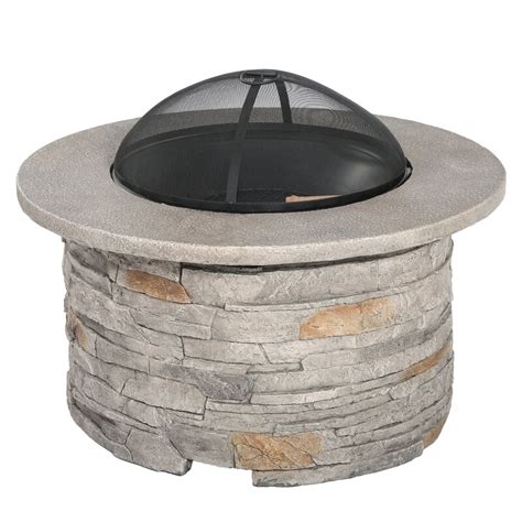 More than 49 wood burning stone fire pit at pleasant prices up to 120 usd fast and free worldwide shipping! Winnett Faux Stone Wood Burning Fire Pit Table & Reviews ...