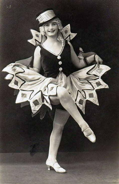 Vintage Photograph Of British Dancer Muriel