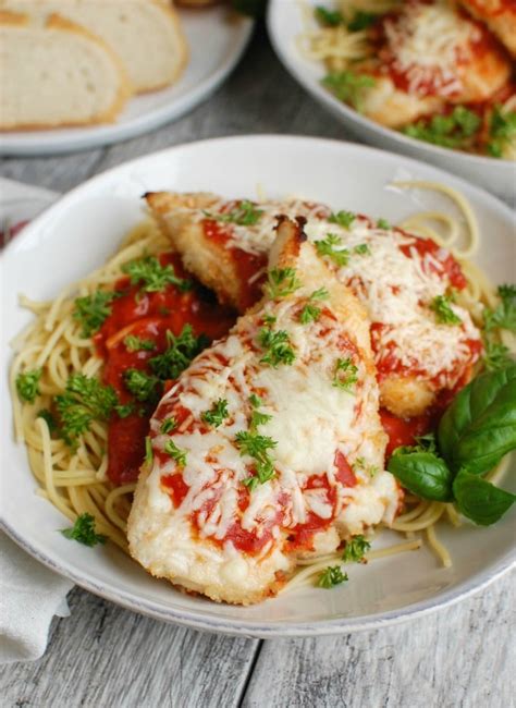 Pairs particularly well with kung pao or szechuan chicken. Baked Chicken Parmesan - A Cedar Spoon