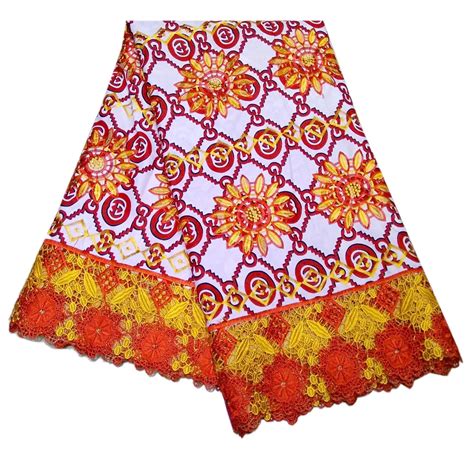 Ankara African Wax Print Fabric Guipure Lace Wax Lace Hollow Fabric Tissus Wax Africain New