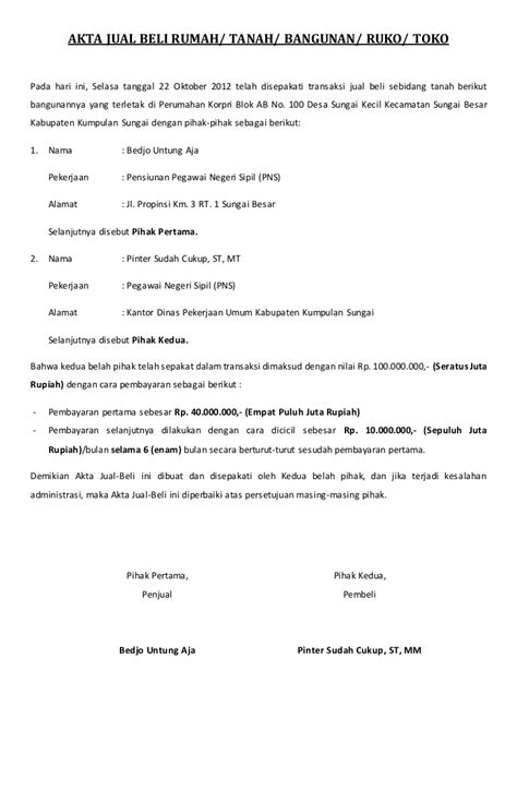 Informasi tentang surat dan identitas pihak. Contoh Surat jual beli 2019 | Kumpulan Contoh Surat Lengkap