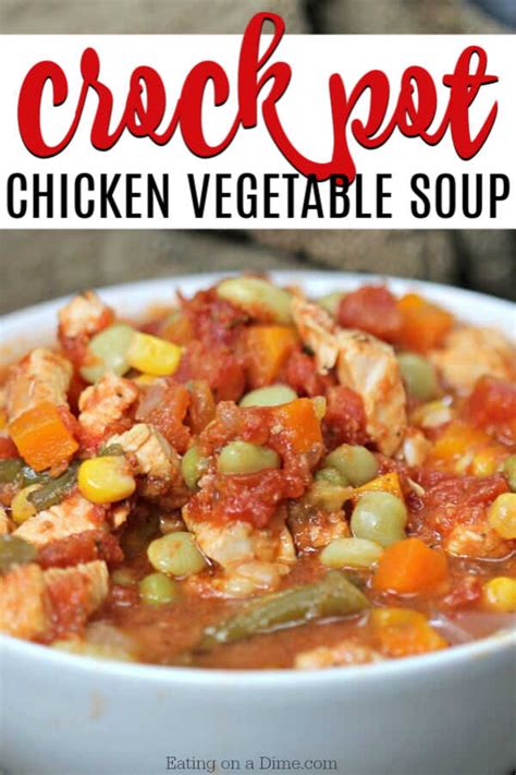 Visit the ecookbooks library we encourage you to pass along this ecookbook to a friend. Crockpot Chicken Vegetable Soup Recipe - Slow Cooker ...