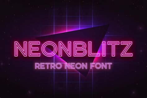 15 Best Neon Fonts Design Inspiration