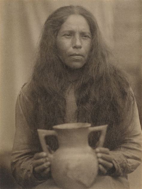 Cherokee Woman North Carolina Attributed To Doris Ulmann American