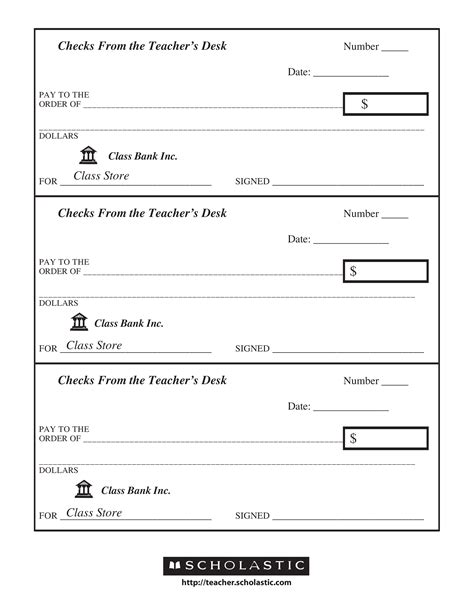 Blank Check Form Template