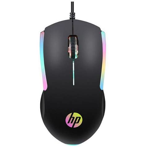 Hp Wired Rgb Gaming Mouse With Optical Sensor 3 Buttons 7 Color Led