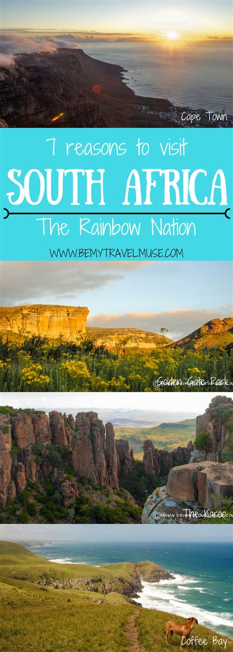 7 Reasons To Visit South Africa The Rainbow Nation Visit South