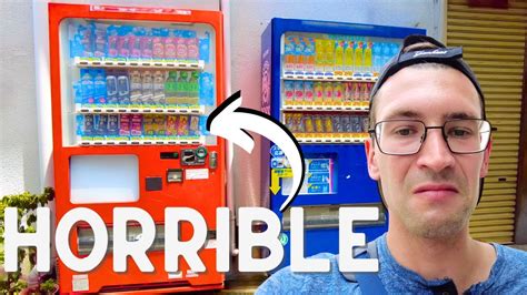 Japanese Vending Machines Destroy My Taste Buds Youtube
