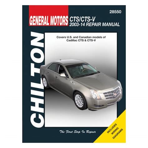 Chilton® Cadillac Cts 2014 Repair Manual