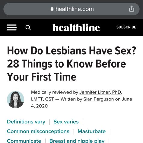 Dan T Copeland On Twitter With Lesbian Sex Advice Like This Who Needs Conversion Therapy