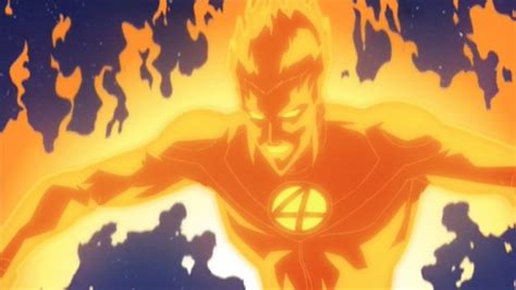 Human Torch Fantastic Four Worlds Greatest Heroes Marvel Animated