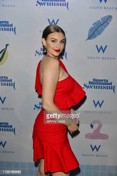Olivia Brower Attends The 2019 Sports Illustrated Swimsuit Runway