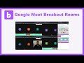 Within the next couple of days, teachers using the enterprise for education tier of google workspace (formerly known as g suite), will be able to create breakout rooms within video calls, allowing them. Google Meet Breakout Rooms - Chrome Web Store