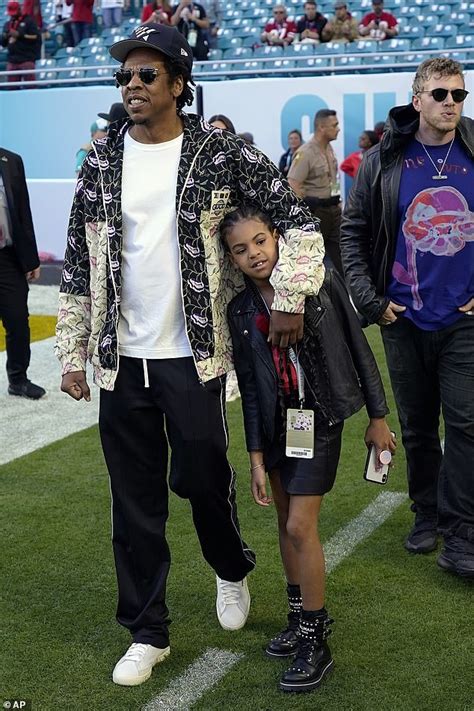 Jay Z Takes Daughter Blue Ivy 8 To The Super Bowl After Revealing He