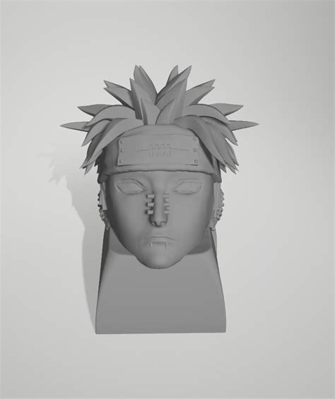 Pain Naruto Keycaps 3d Model 3d Printable Cgtrader