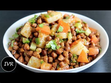 Aloo Chana Chaat Recipe From Indian Vegetarian Recipes Recipe On