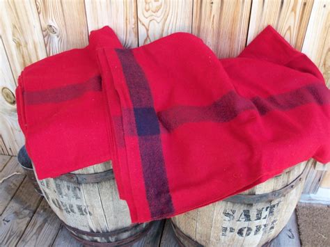 Red Wool Blanket Sutler Of Fort Scott