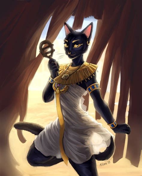Egypt Cat Dancing Original CAT GYR