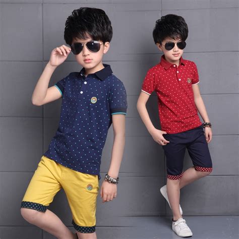 Children Clothes 2019 Summer Baby Boys Clothes Shirtshorts Outfit Kids