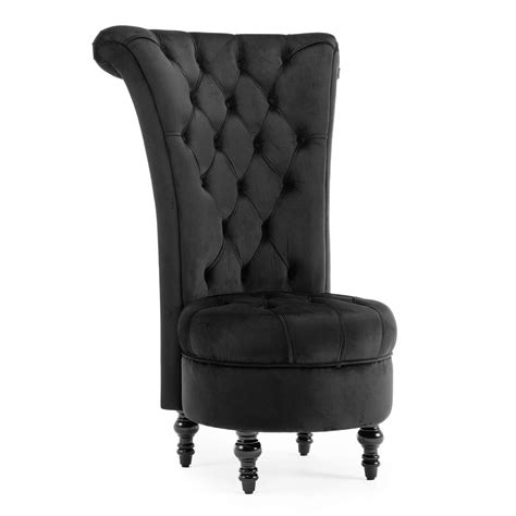 Buy Belleze Modern Gothic Style Velvet Accent Chair Elegant Seating