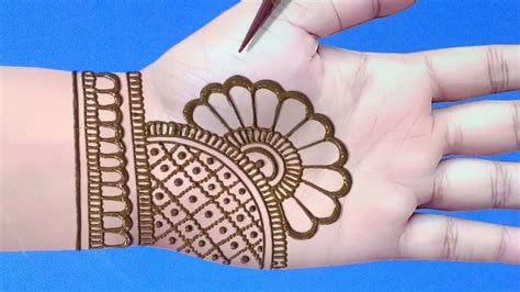 Most Beautiful Stylish Design For Front Hands Simple And Easy Henna