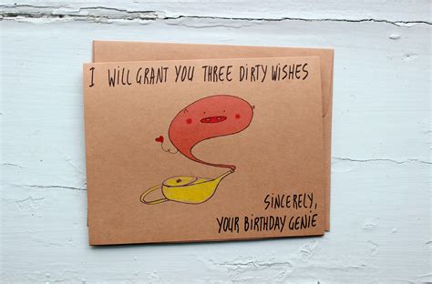 Dirty Birthday Cards Use Your Words Dirty Birthday Card