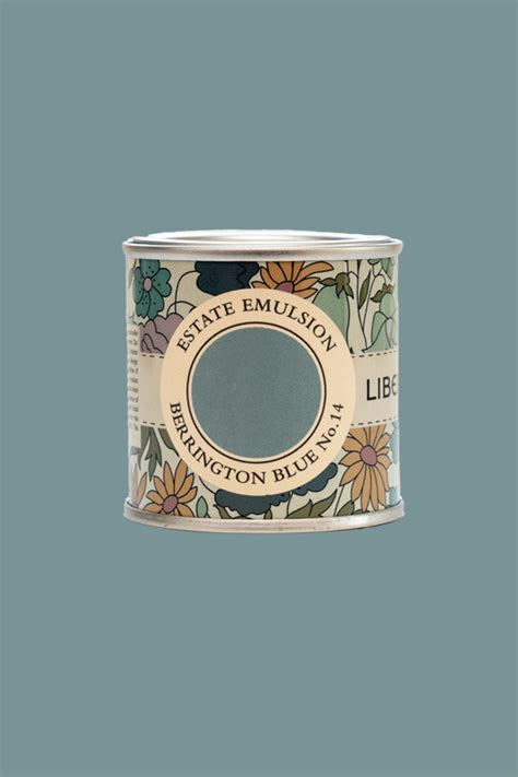 Farrow And Ball X Liberty And Kleur No14 Berrington Blue Lorstorenl