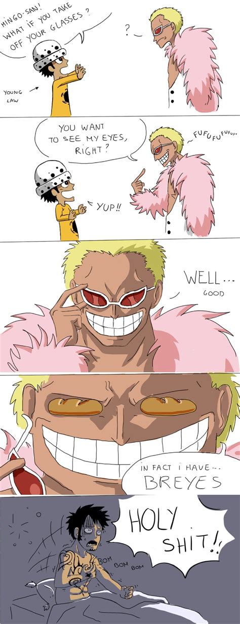 Laws Worst Nightmare Colored Version One Piece Funny One Piece