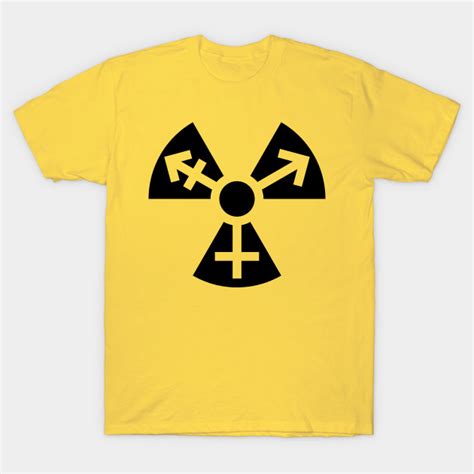 Trans Radiation Symbol Black Radiation Symbol T Shirt Teepublic