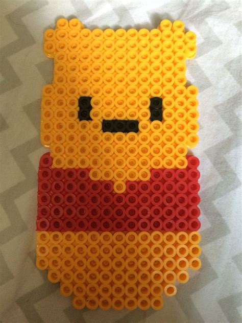 Winnie The Pooh From Winnie The Pooh Perler Bead Perler Beads Easter