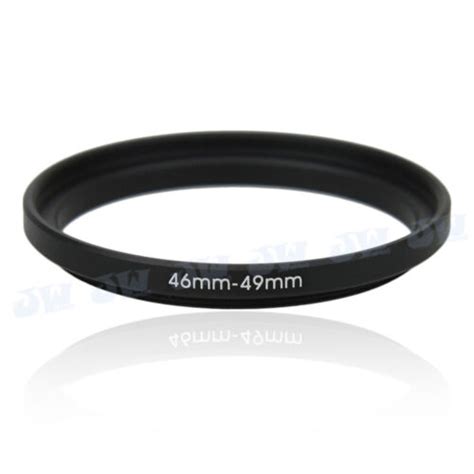 46 49mm Step Up Metal Adapter Ring 46mm Lens To 49mm Uv Cpl Filter