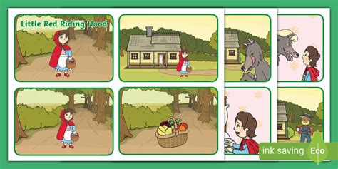 Free Little Red Riding Hood Story Sequencing