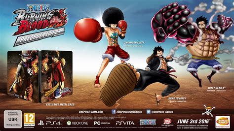 One Piece Burning Blood Europe Release Date Announced Champion Luffy