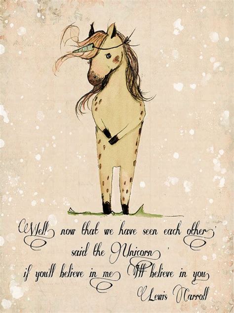 Don't forget to confirm subscription in your email. Unicorn quote, 'if you'll believe in me, I'll believe in ...