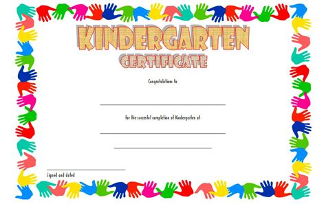 Honor the important milestone of graduating preschool with this printable preschool diploma certificate template you can personalize in word. 10+ Kindergarten Graduation Certificates to Print FREE