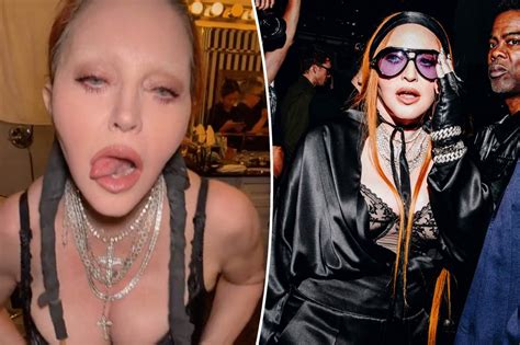 Page Six On Twitter Madonna Twerks In Lingerie As Fans Express