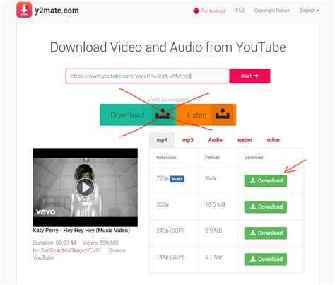 It is used to download music and videos from youtube! Y2Mate.com Review & Tutorial, Easily Download Youtube ...