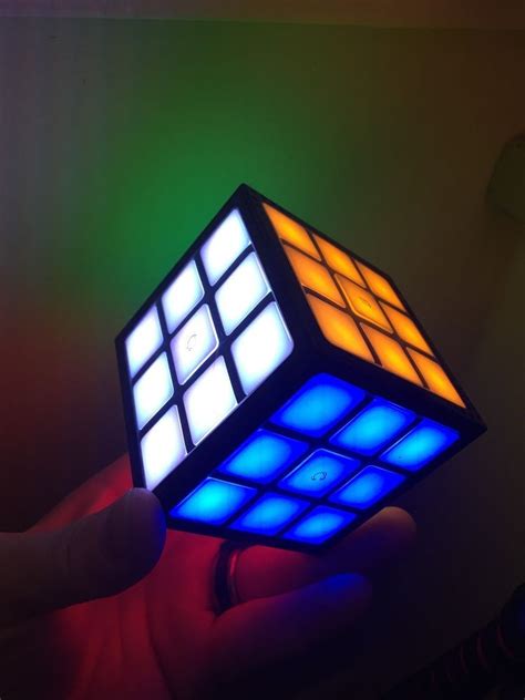 Rubiks Touchcube By Techno Source Touch Cube Electronic Lighted Puzzle