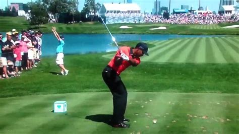 Tiger Woods Iron Slow Motion Playoffs Youtube