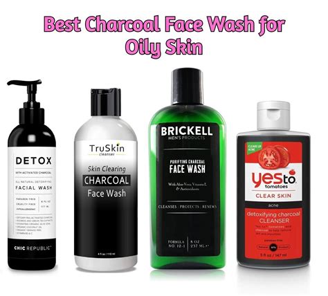 Best Charcoal Face Wash For Oily Skin Charcoal Face Wash Face Wash