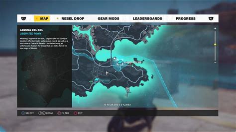 Just Cause 3 Lacos Map Maping Resources