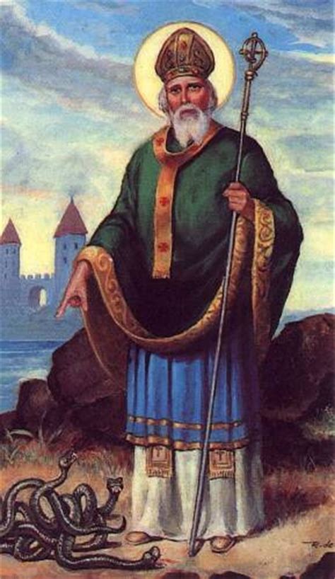 He was born in roman britain and when he was fourteen or so, he was captured by irish pirates during a raiding party and taken to. Saint Patrick Patron Saint of Ireland - Celtic and Irish ...