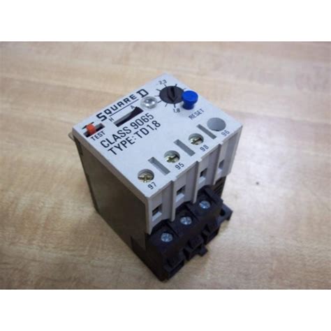 Square D 9065 Td18 9065td18 Overload Relay Used Mara Industrial