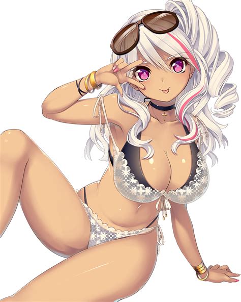 Daibouken Yukeyuke Osawari Island Silver Hair Artist Request Girl