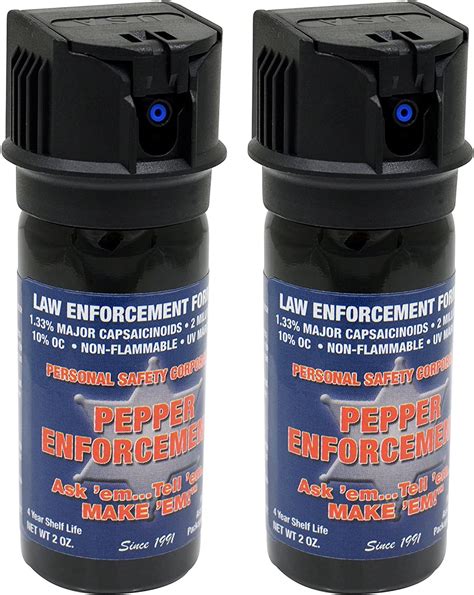 Pepper Enforcement 2 Pack Pe510mf Ft Fogger Pepper Spray