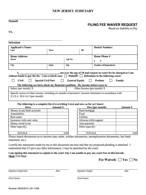 Nj Divorce Forms Printable Printable Forms Free Online
