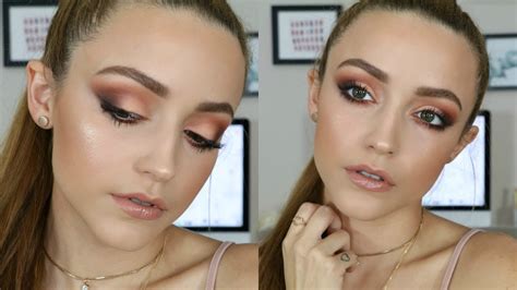 Matte Peach Smokey Eye Makeup Tutorial Youtube Innstyled Com