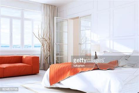 White Luxury Bedroom Interior High Res Stock Photo Getty Images
